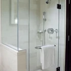 Kaca shower screen Tempered Clear 10mm 1