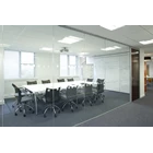 Asahimas clear glass office partition 10mm 1