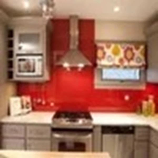 Kitchen Area Kaca GlassTone - Red 5mm