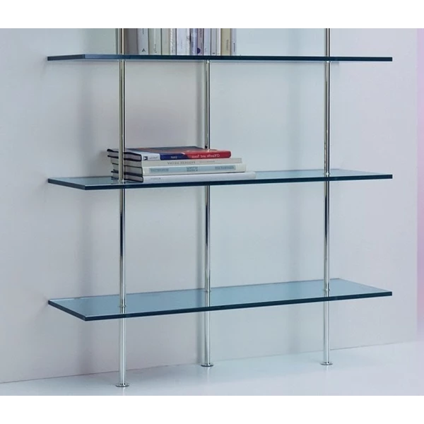 12mm . tempered glass bookshelf