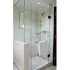 Kaca tempered  shower clear Asahimas 8 mm  1