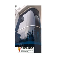 Panasap Dark Blue Asahimas tempered glass 12mm