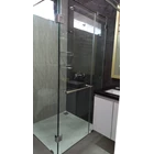 Shower Screen Kaca Tempered Clear 10mm Asahi 1